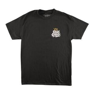 Kings of the West Graphic Tee Black Size M West Coast Legacy Crown Streetwear